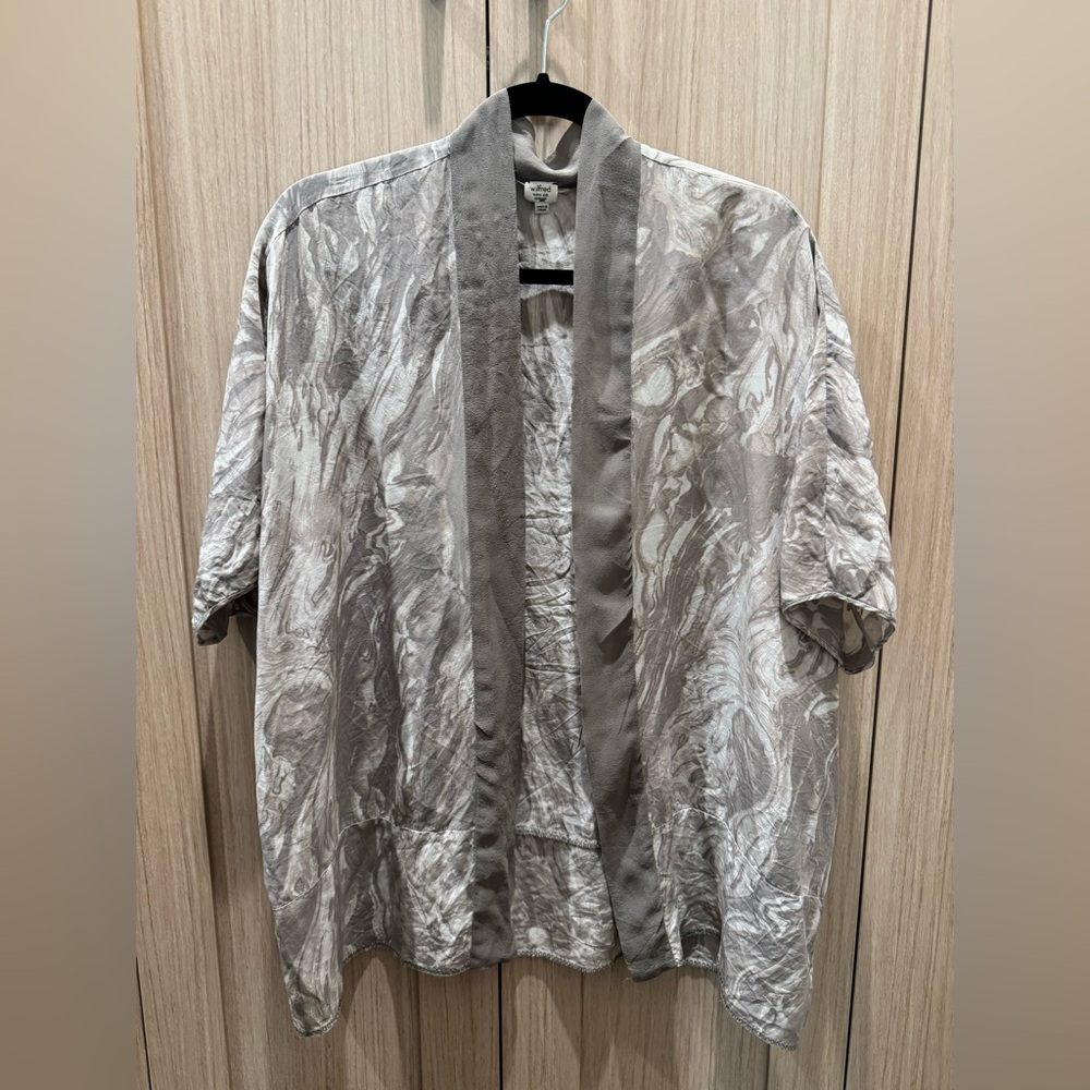 Aritzia Wilfred Silk Kimono
